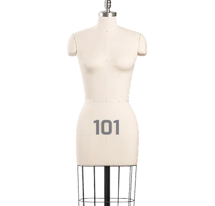 Dress pattern illustration